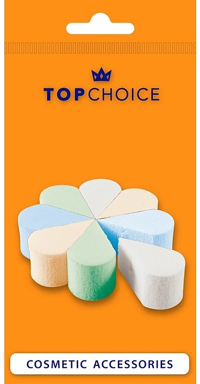 Makeup Sponge, 8 pcs., 38464 - Top Choice — photo N2