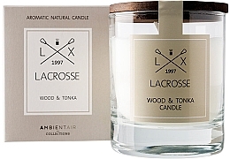 Fragrances, Perfumes, Cosmetics Scented Candle - Ambientair Lacrosse Wood & Tonka Candle