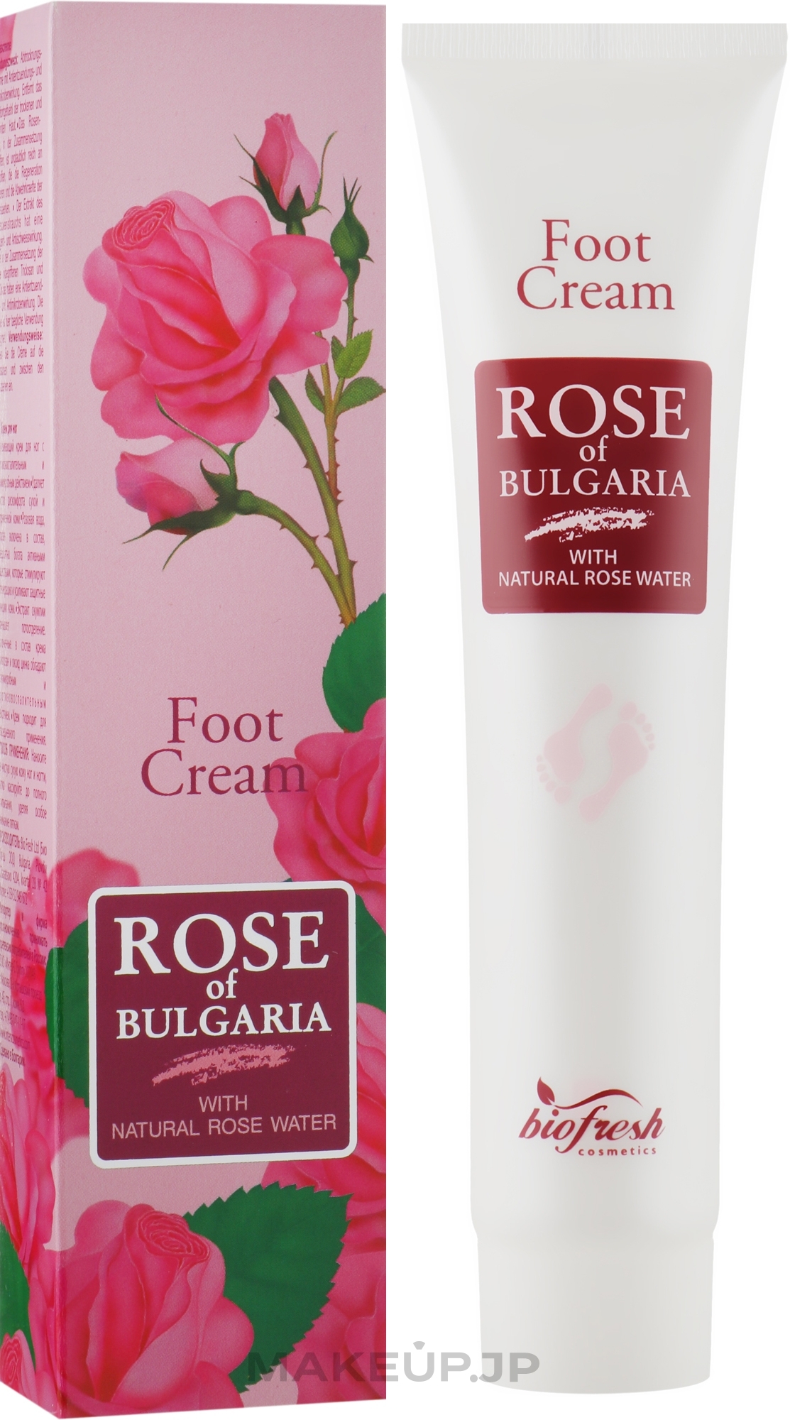 Foot Cream - BioFresh Rose of Bulgaria Foot Cream — photo 75 ml