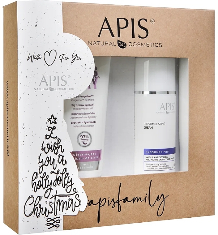 Set - APIS Professional Ageless Beauty Gift Set (f/cr/100ml + b/milk/200ml) — photo N1