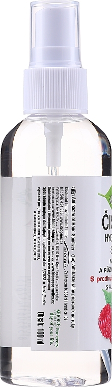 Antibacterial Hand Spray - Bione Cosmetics Antibacterial Hand Sanitize — photo N22