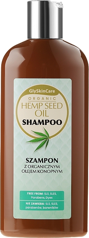 Organic Hemp Seed Oil Shampoo - GlySkinCare Organic Hemp Seed Oil Shampoo — photo N1