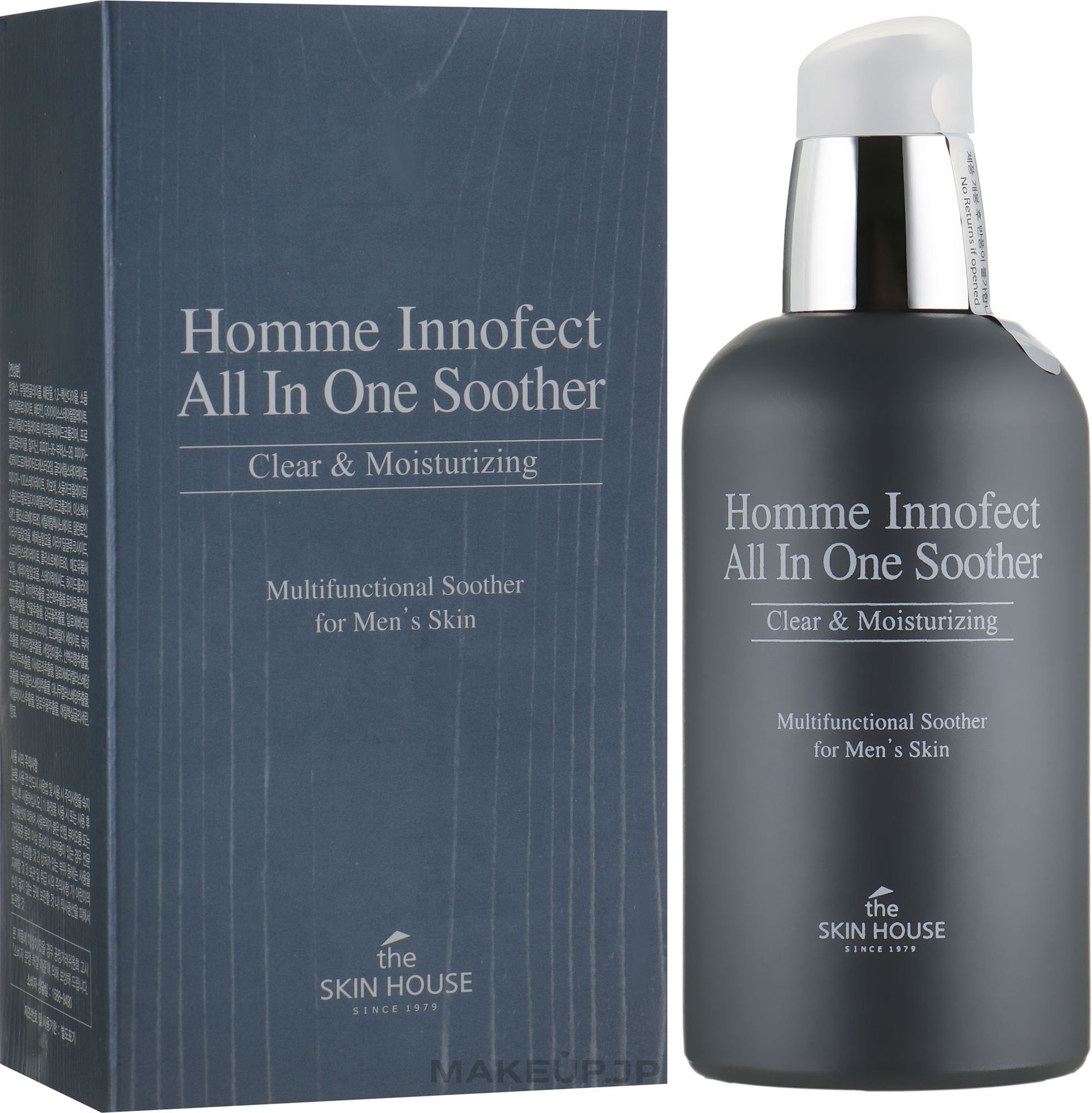 Multifunctional Care Soother - The Skin House Homme Innofect Control All-In-One Soother — photo 130 ml