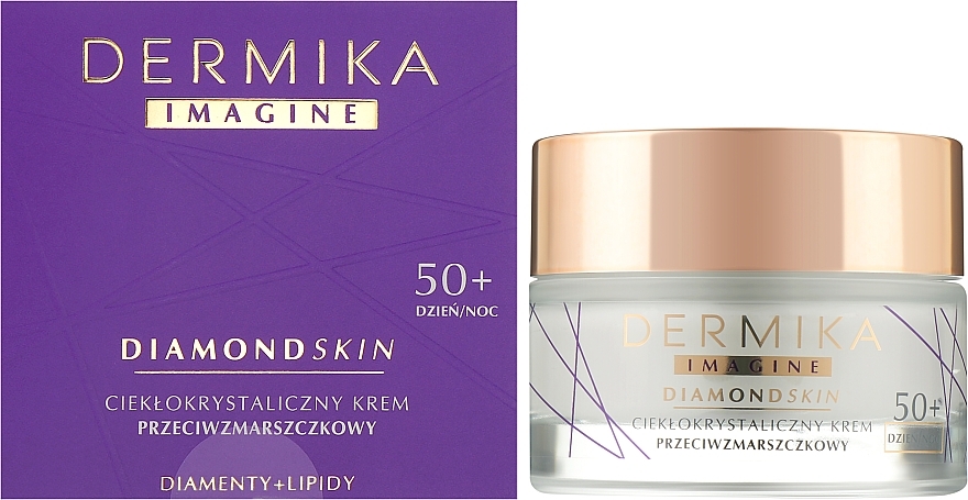 Liquid Crystal Anti-Wrinkle Cream - Dermika Imagine Diamond Skin 50+ — photo N6