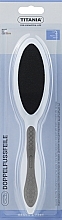 Fragrances, Perfumes, Cosmetics Pedicure Nail File, grey - Titania