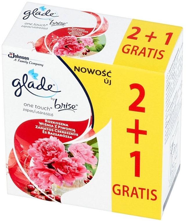 Glade Touch & Fresh Luscious Cherry & Peony - Glade Touch & Fresh Luscious Cherry & Peony — photo N1