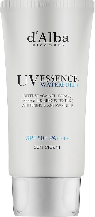 Sun Essence Cream - D'alba Waterful Essence Sun Cream SPF 50+ PA++++ — photo N2