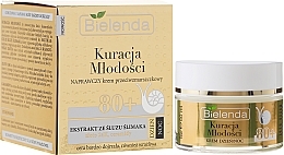 Fragrances, Perfumes, Cosmetics Face Cream - Bielenda Kuracja Mlodosci Cream 80+