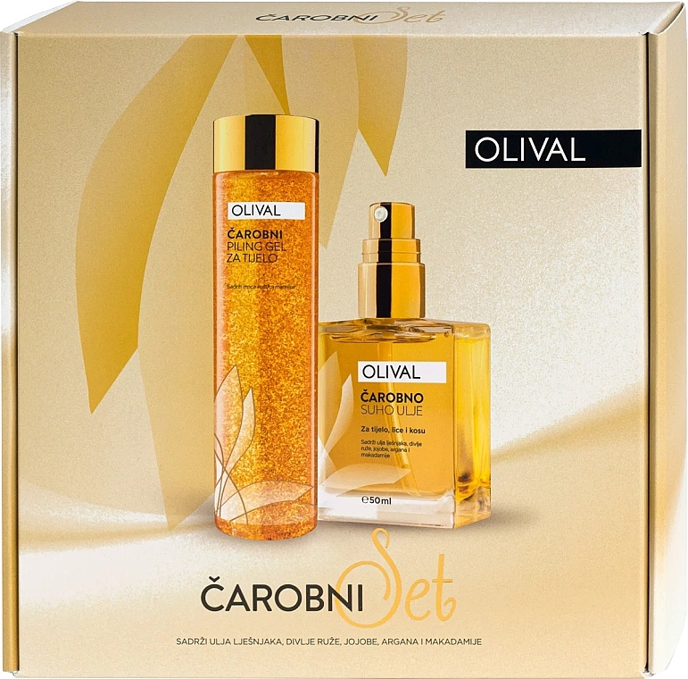 Set - Olival Magic Gold Set (b/gel/200ml + b/oil/50ml) — photo N1