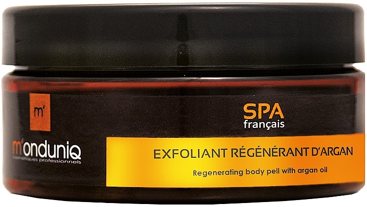 Revitalizing Body Scrub with Argan Oil - M'onduniq SPA Touch Of Argan Regenerating Body Pell With Argan Oil — photo N1