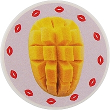 Fragrances, Perfumes, Cosmetics Round Lip Balm 'Tropical Mango' - NaNiBeauty