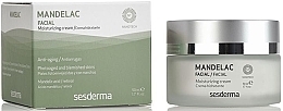 Fragrances, Perfumes, Cosmetics Moisturizing Cream with Mandelic Acid - SesDerma Laboratories Mandelac Moisturizing Cream (sample)