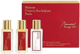 Fragrances, Perfumes, Cosmetics Maison Francis Kurkdjian Baccarat Rouge 540 - Set (b/oil/2x35 ml + h/mist/35 ml)