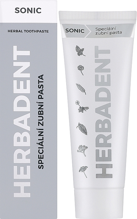 歯磨き粉「ソニック for 電動ブラシ」 - Herbadent Sonic Special Toothpaste	 — photo N2