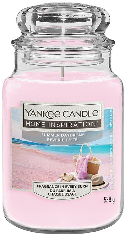 瓶に入った香りのキャンドル - Yankee Candle Home Inspiration Summer Daydream — photo N1