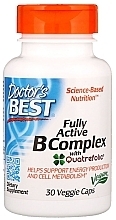 Fragrances, Perfumes, Cosmetics Fully Active B Complex - Doctor's Best Fully Active B Complex with Quatrefolic