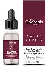 Intensive Night Eye Serum - Skin Chemists Youth Series Rose & Lavender Intensive Night Therapy Eye Serum — photo N5