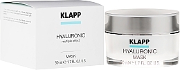 Fragrances, Perfumes, Cosmetics Hyaluronic Face Mask - Klapp Hyaluronic Mask