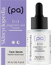 Moisturizing Face Serum with Polyglutamic Acid - Skincyclopedia Concentrated Face Serum With 3% Polyglutamic Acid Complex — photo N2