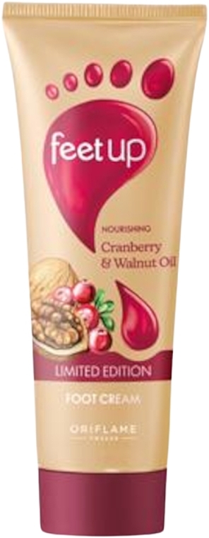 Moisturising Cranberry And Walnut Oil Foot Cream - Oriflame Feet Up Moisturising Cranberry And Walnut Oil Foot Cream Limited Edition — photo N1