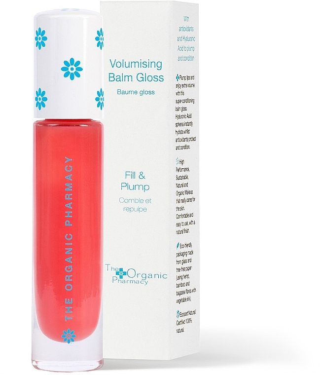 Lip Gloss - The Organic Pharmacy Volumising Balm Gloss — photo N15