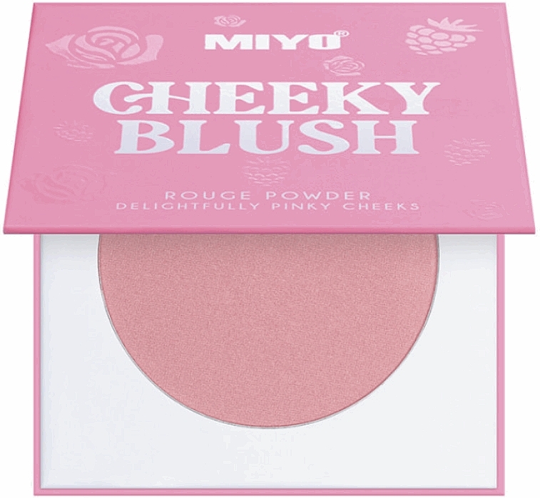 Blush - Miyo Cheeky Blush Rouge Powder Delightfully Pinky Cheeks — photo N1