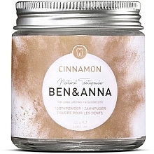 Fragrances, Perfumes, Cosmetics Toothpowder with Cinnamon - Ben & Anna Toothpowder Cinnamon