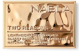 Cheek & Lip Cream Balm - Nabla Two Reasons — photo N1
