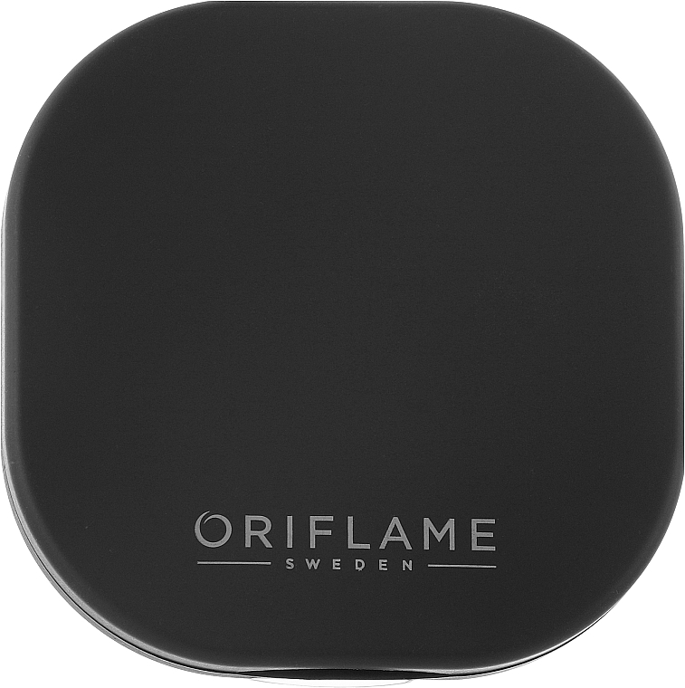 Folding Mirror, 6.9x6.9 cm, black - Oriflame — photo N1