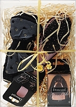 Fragrances, Perfumes, Cosmetics Gift Set - Donegal (brush + hair band + sponge + case)