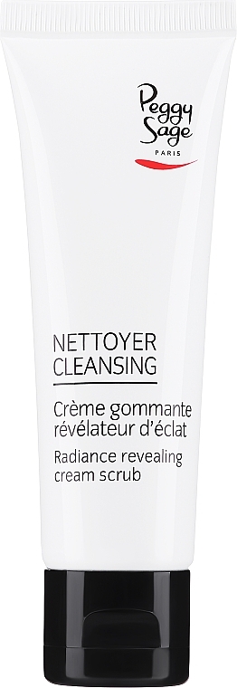 Facial Cream Scrub - Peggy Sage Nettoyer Cleansing Radiance Revealing Cream Scrub — photo N1