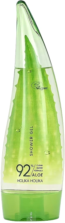 Shower Gel - Holika Holika Aloe Clean Water Formula 92% Shower Gel — photo N1