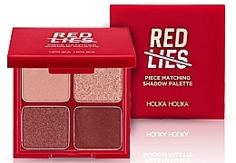 Fragrances, Perfumes, Cosmetics Eyeshadow Palette - Holika Holika Piece Matching Shadow Palette Red Lies