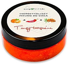 Body Peeling with Hot Pepper Extract - Soap & Friends Tangy Tangerine — photo N1