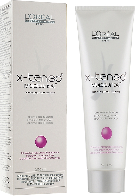 Smoothing Unruly Hair Cream - L'Oreal Professionnel X-tenso Cream — photo N2