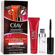 Fragrances, Perfumes, Cosmetics Set - Olay Regenerist Eye (eye/cr/10ml + lash/ser/5ml)