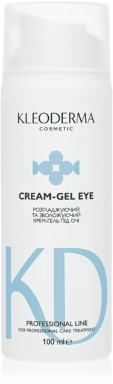 Smoothing & Moisturizing Eye Cream Gel - KleoDerma Eye Gel Cream — photo N1