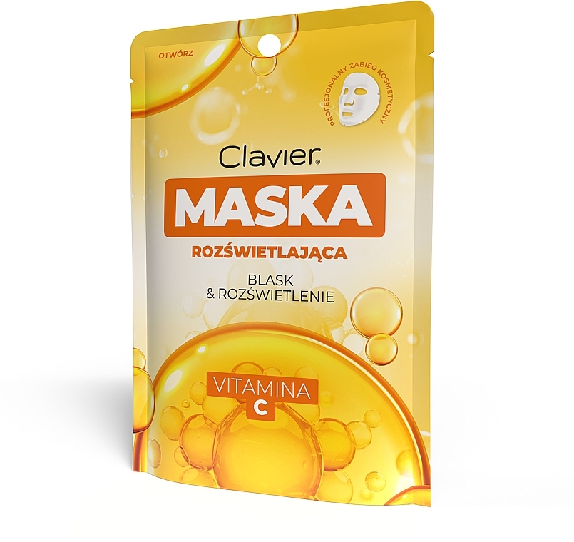 Vitamin C Sheet Mask - Clavier  — photo N3