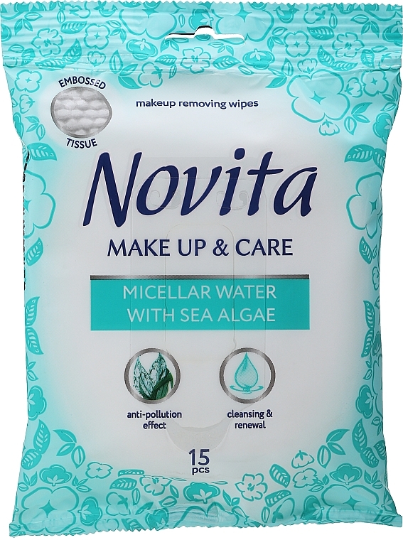 Wet Wipes "Make Up" - Novita Delicate — photo N1