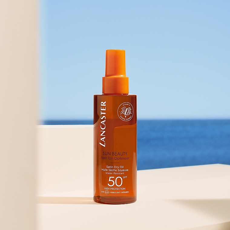 Silky Oil "Fast Tan" SPF50 - Lancaster Sun Beauty Dry Oil Fast Tan SPF50 — photo N6