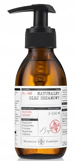 Natural Sesame Oil - Bosqie Natural Sesame Oil — photo N1