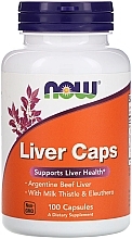 Liver Capsules - Now Foods Liver Caps — photo N1