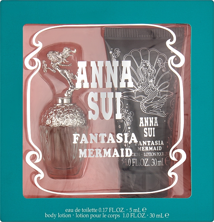 Anna Sui Fantasia Mermaid - Set (edt/5 ml + b/lot/30 ml) — photo N1