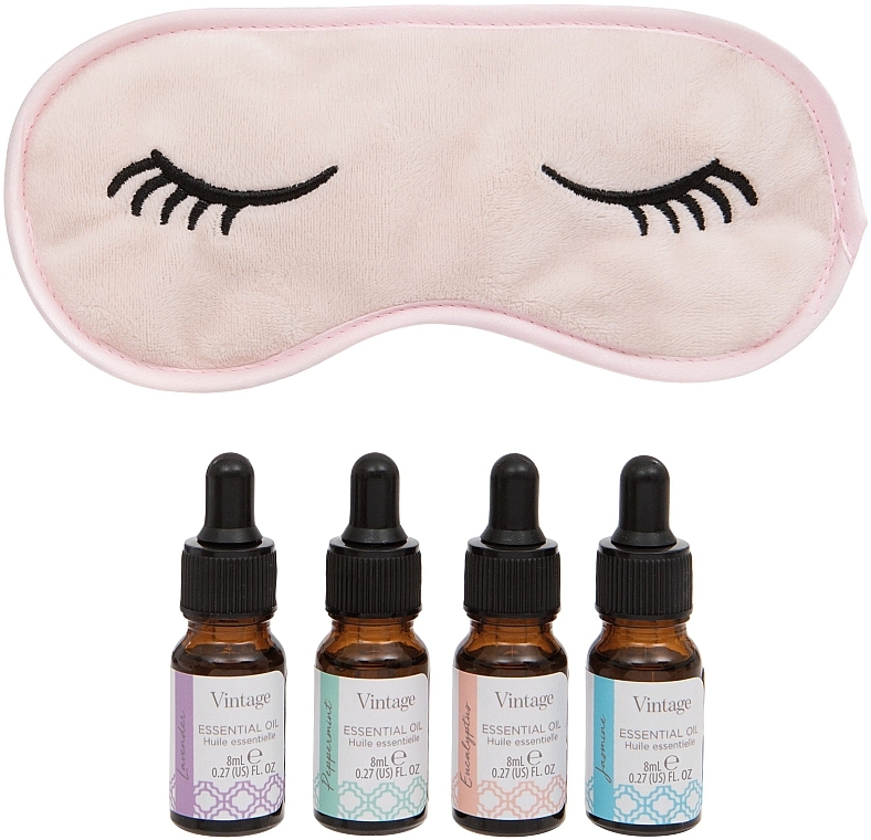 Set, 5 products - Technic Cosmetics Vintage Essential Oils & Sleep Mask Set — photo N8