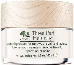 Fragrances, Perfumes, Cosmetics Moisturizing Face Cream - Origins Three Part Harmony Nourishing Cream