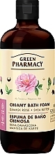 Damask Rose & Shea Butter Bath Foam - Green Pharmacy — photo N1