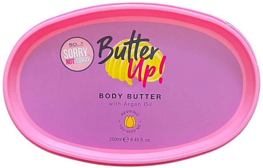 Body Oil - So…? Sorry Not Sorry Butter Up Body Butter with Argan Oil — photo N1