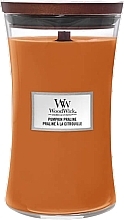 Scented Candle in Glass - Woodwick Pumpkin Praline Scented Candle — photo N3