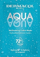 Fragrances, Perfumes, Cosmetics Moisturizing Face Mask - Dermacol Aqua Aqua Moisturizing Cream Mask