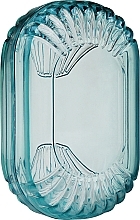 Fragrances, Perfumes, Cosmetics Soap Dish, 88032, transparent-blue - Top Choice